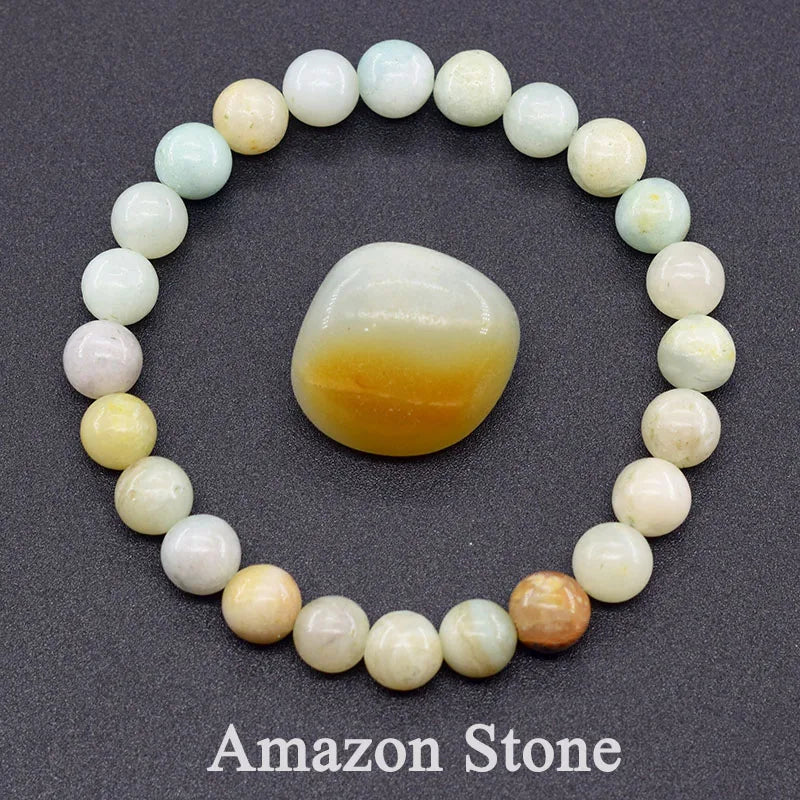Reiki Bead Bracelets Men Women Natural Stone Health Care Jewelry
