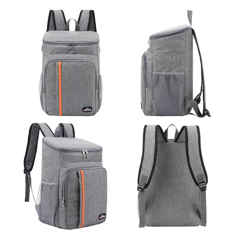 Thermal Lunch Bag Waterproof Cooler  Backpacks Men Women Students