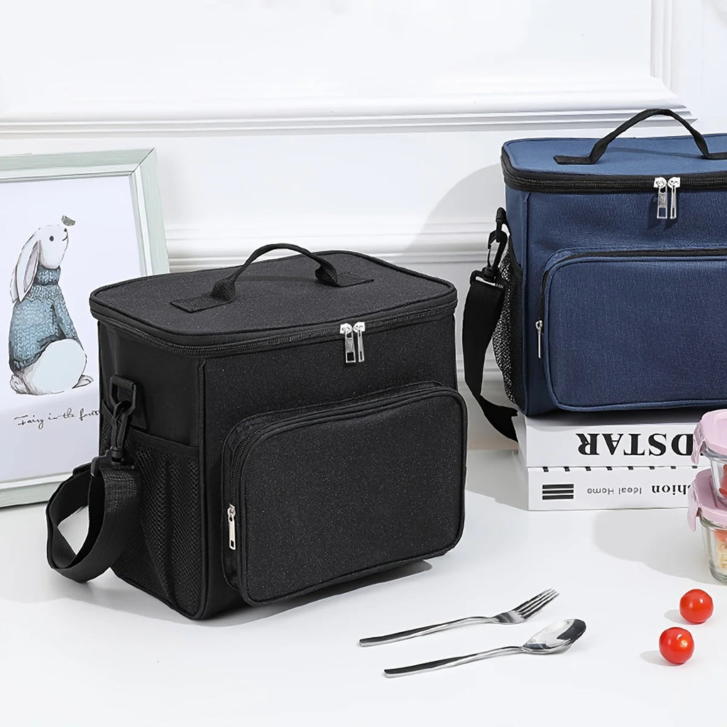 Reusable Insulated Lunch Bag Women Men Students