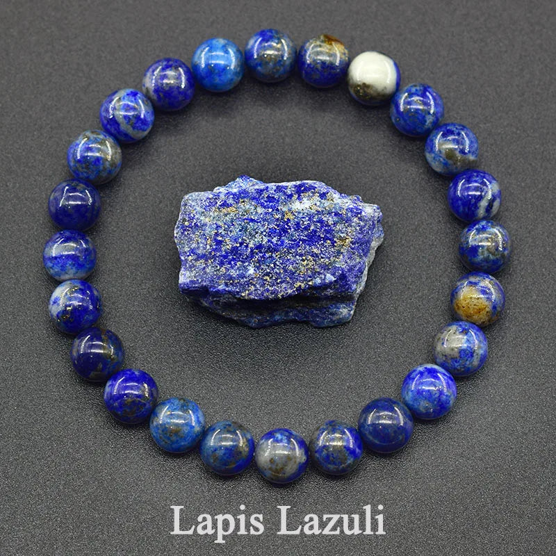 Reiki Bead Bracelets Men Women Natural Stone Health Care Jewelry