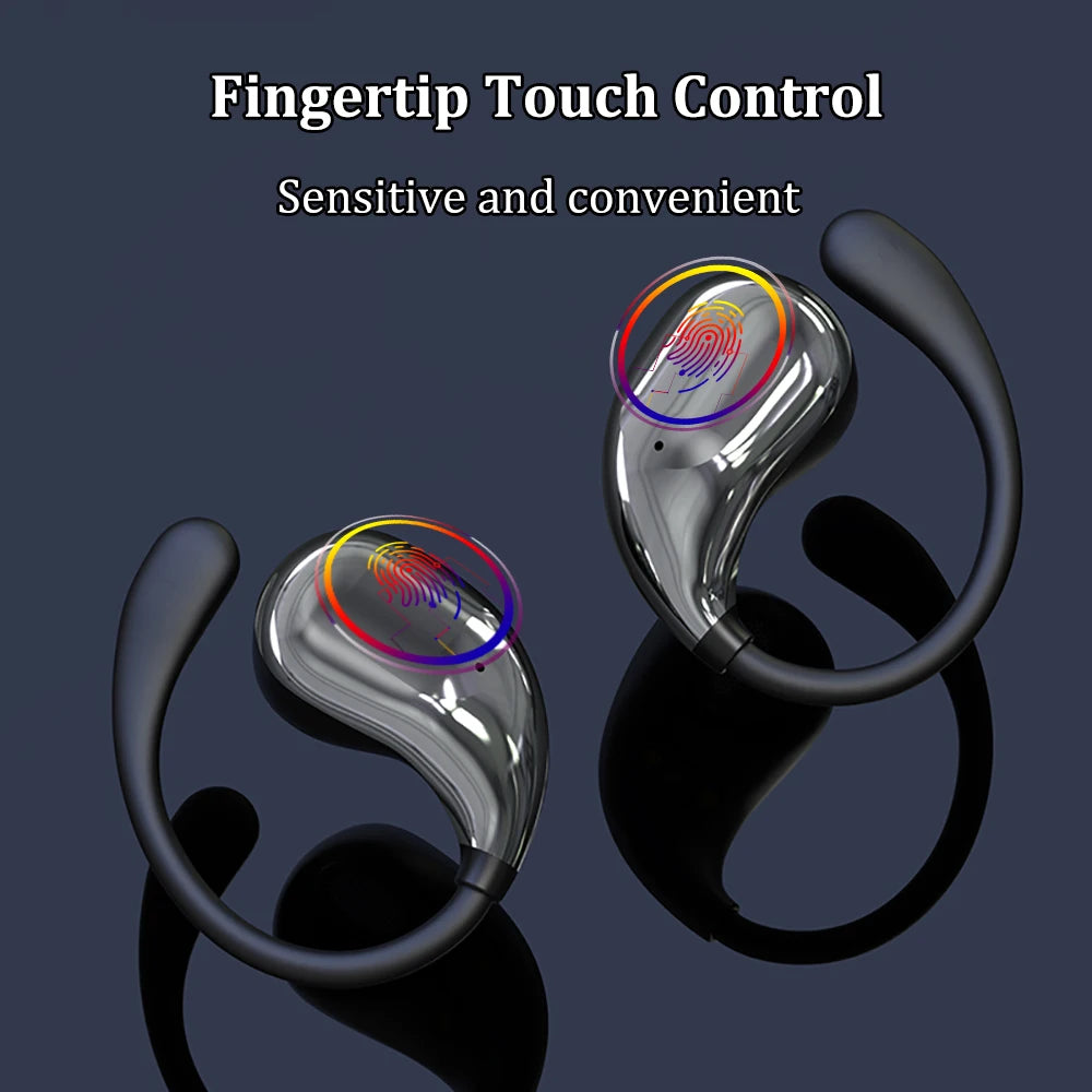 Bluetooth 5.4 Ear Hook Headphones Earbuds