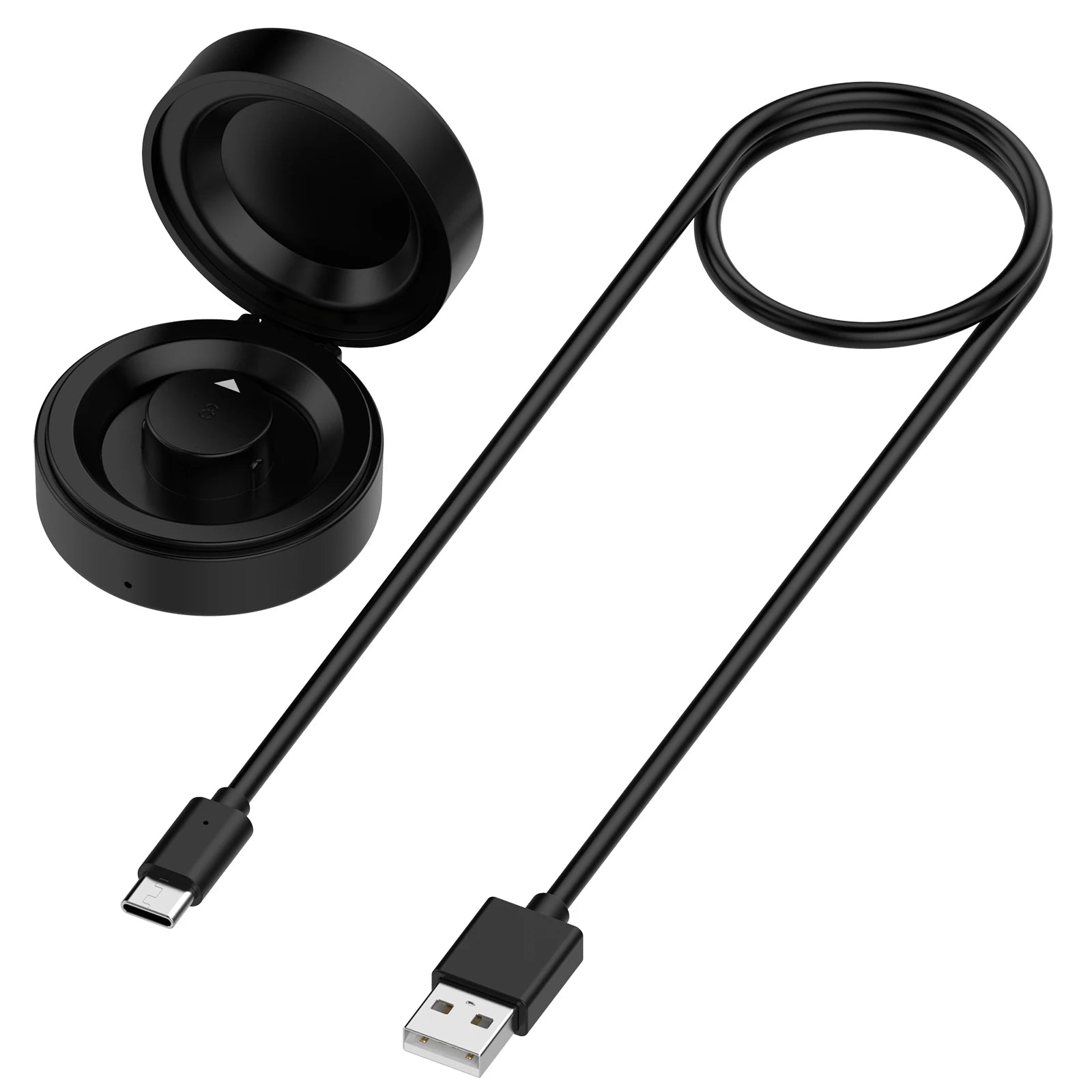 Compatible for Oura Ring Gen 4 Travel Charger Dock with USB-C Cable Compact Charging Box for Smart Ring