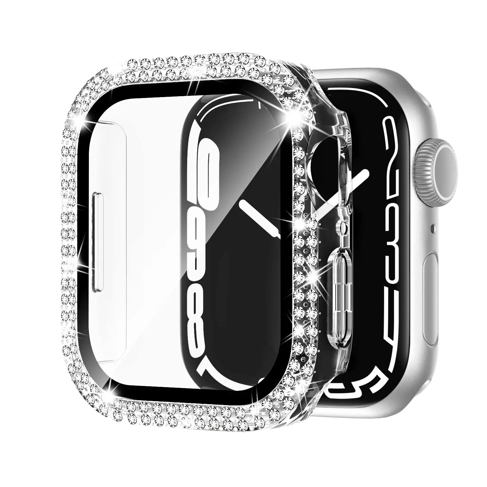 Glass & Diamond Cover For Apple Watch