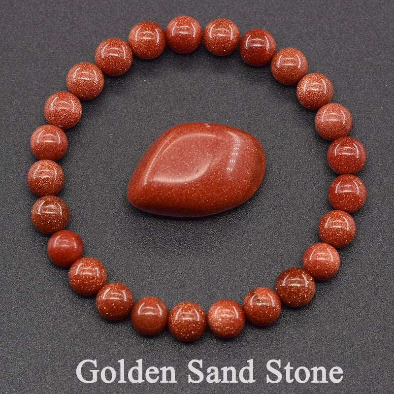 Reiki Bead Bracelets Men Women Natural Stone Health Care Jewelry