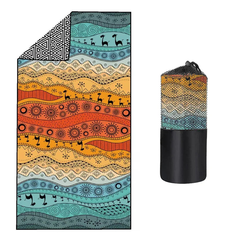 Fashion Double sided Quick Drying Bath Fitness Towel