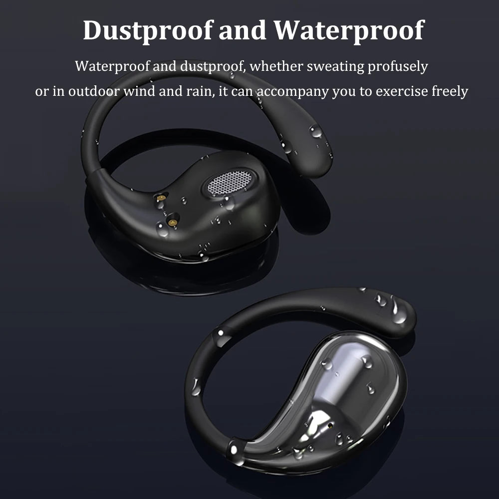 Bluetooth 5.4 Ear Hook Headphones Earbuds