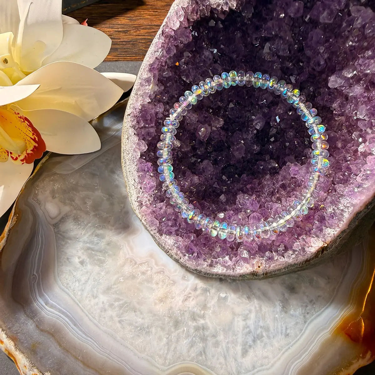 Menopause Natural Ethiopian Opal Bracelet