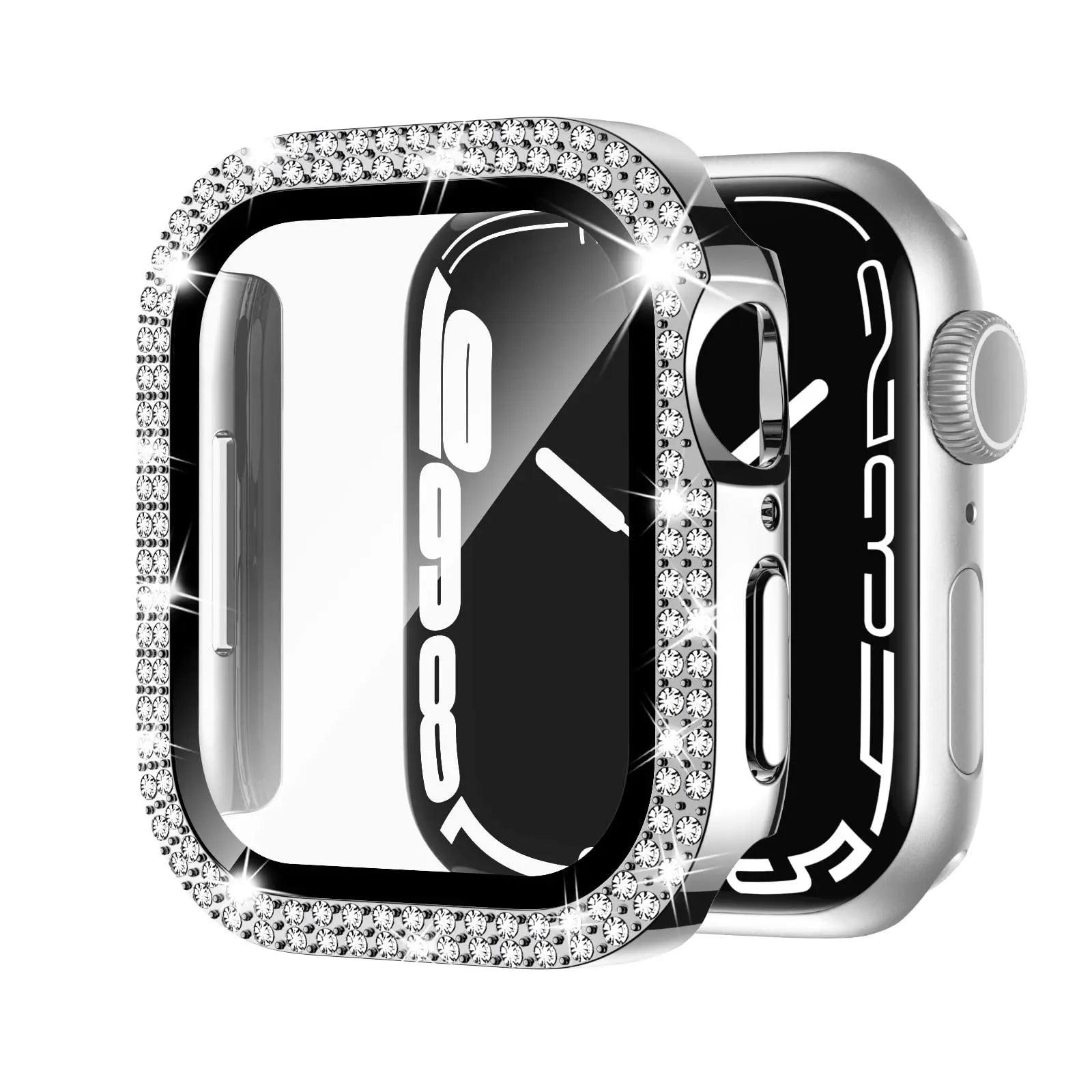 Glass & Diamond Cover For Apple Watch