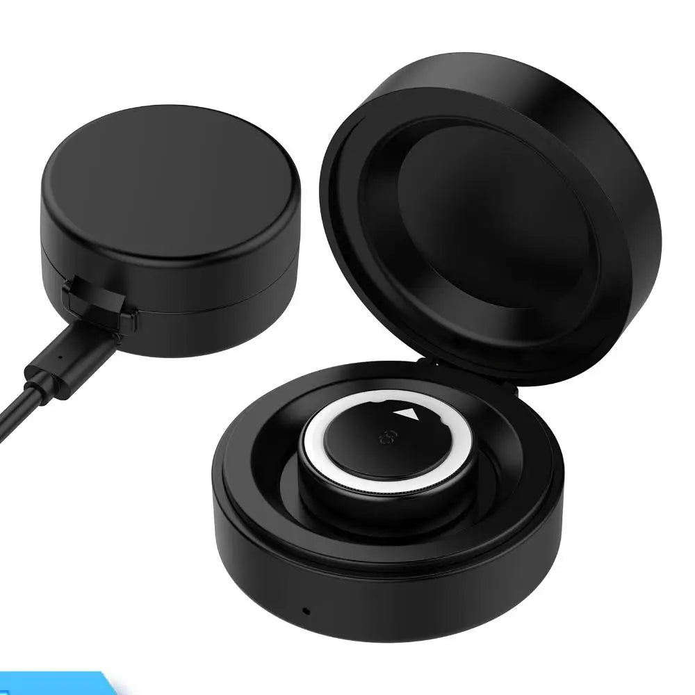 Compatible for Oura Ring Gen 4 Travel Charger Dock with USB-C Cable Compact Charging Box for Smart Ring