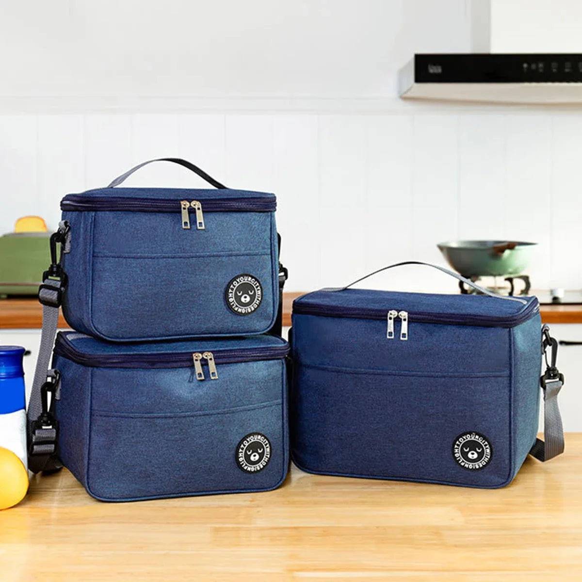 Reusable Insulated Thermal Lunch Bag Women Men Students