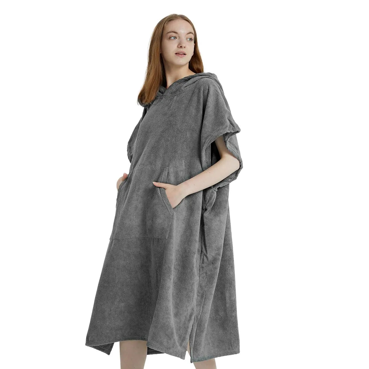 Surfer Poncho Styled Towel Hoodie