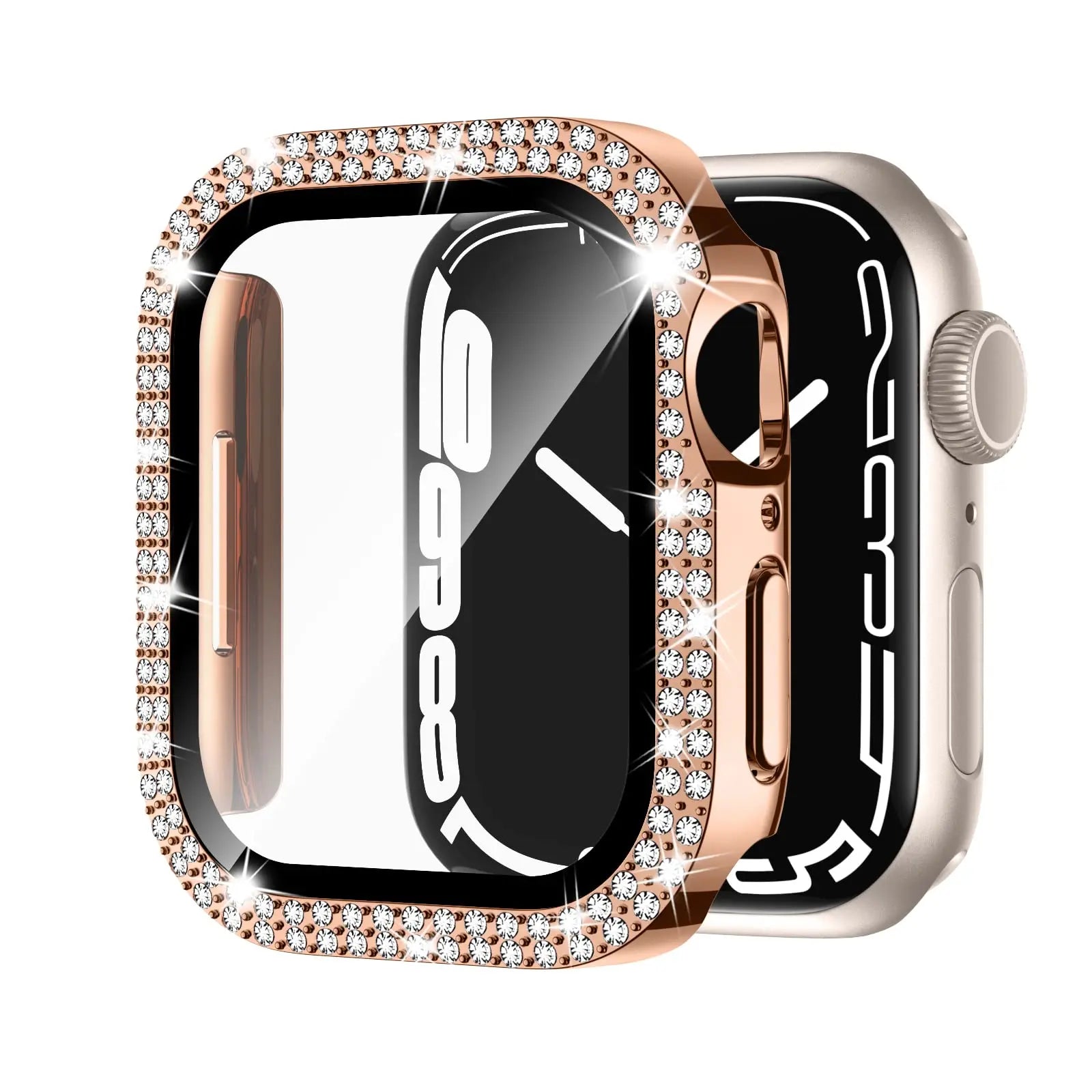 Glass & Diamond Cover For Apple Watch