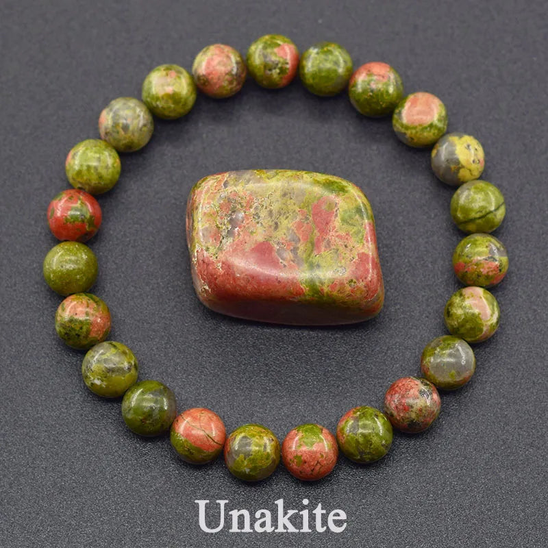 Reiki Bead Bracelets Men Women Natural Stone Health Care Jewelry