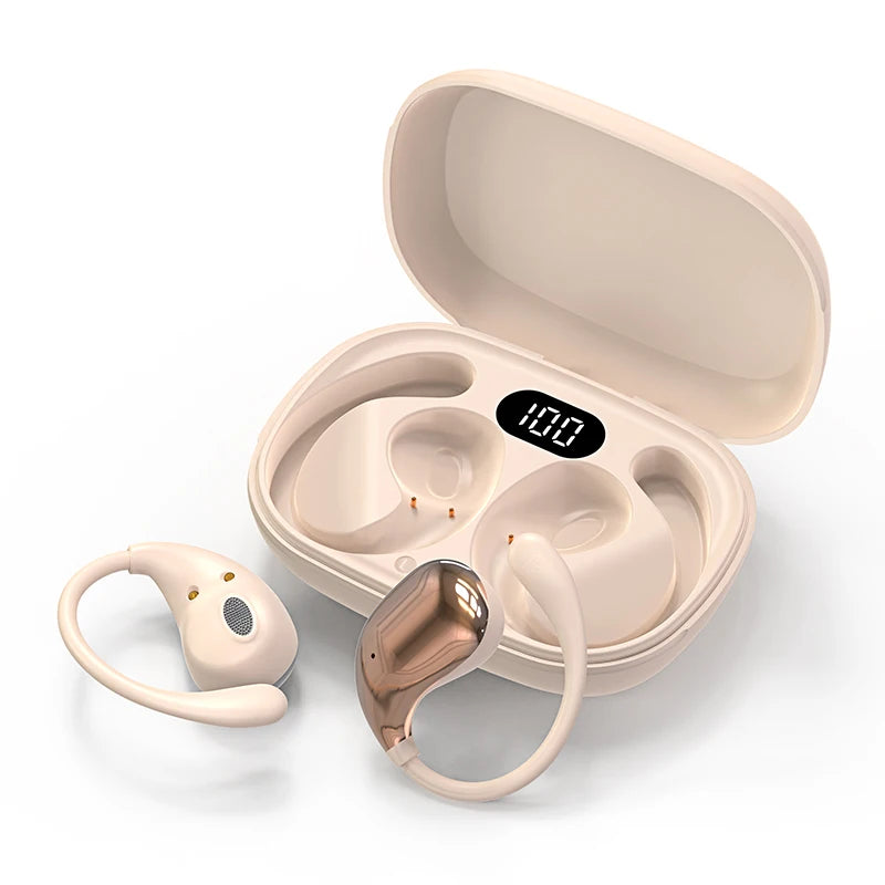 Bluetooth 5.4 Ear Hook Headphones Earbuds