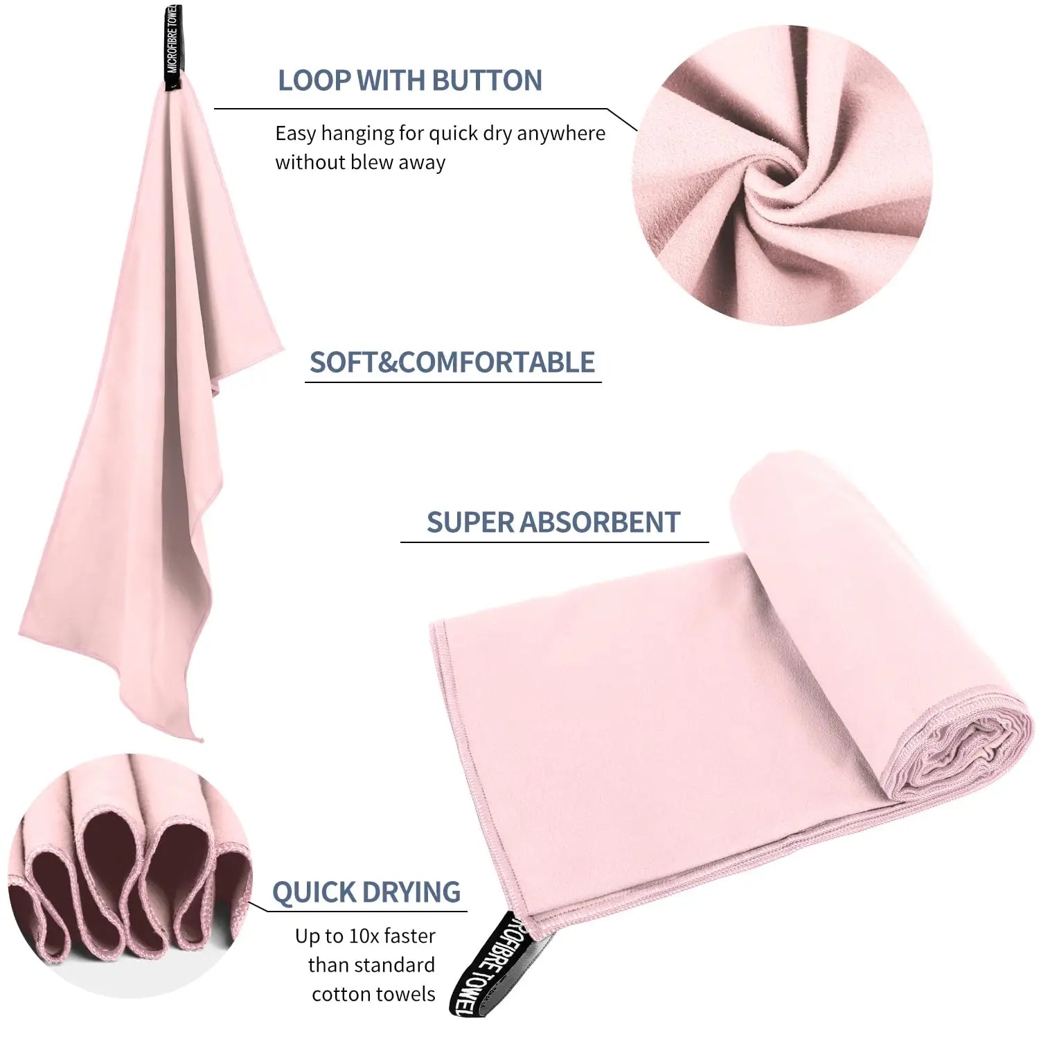 Microfiber Quick Drying Towel