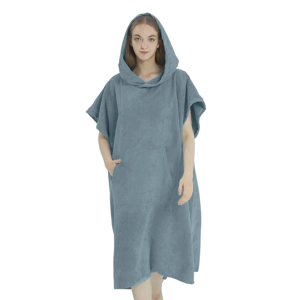 Surfer Poncho Styled Towel Hoodie