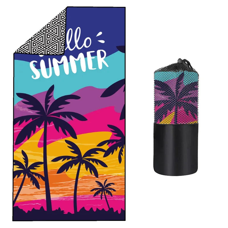 Fashion Double sided Quick Drying Bath Fitness Towel