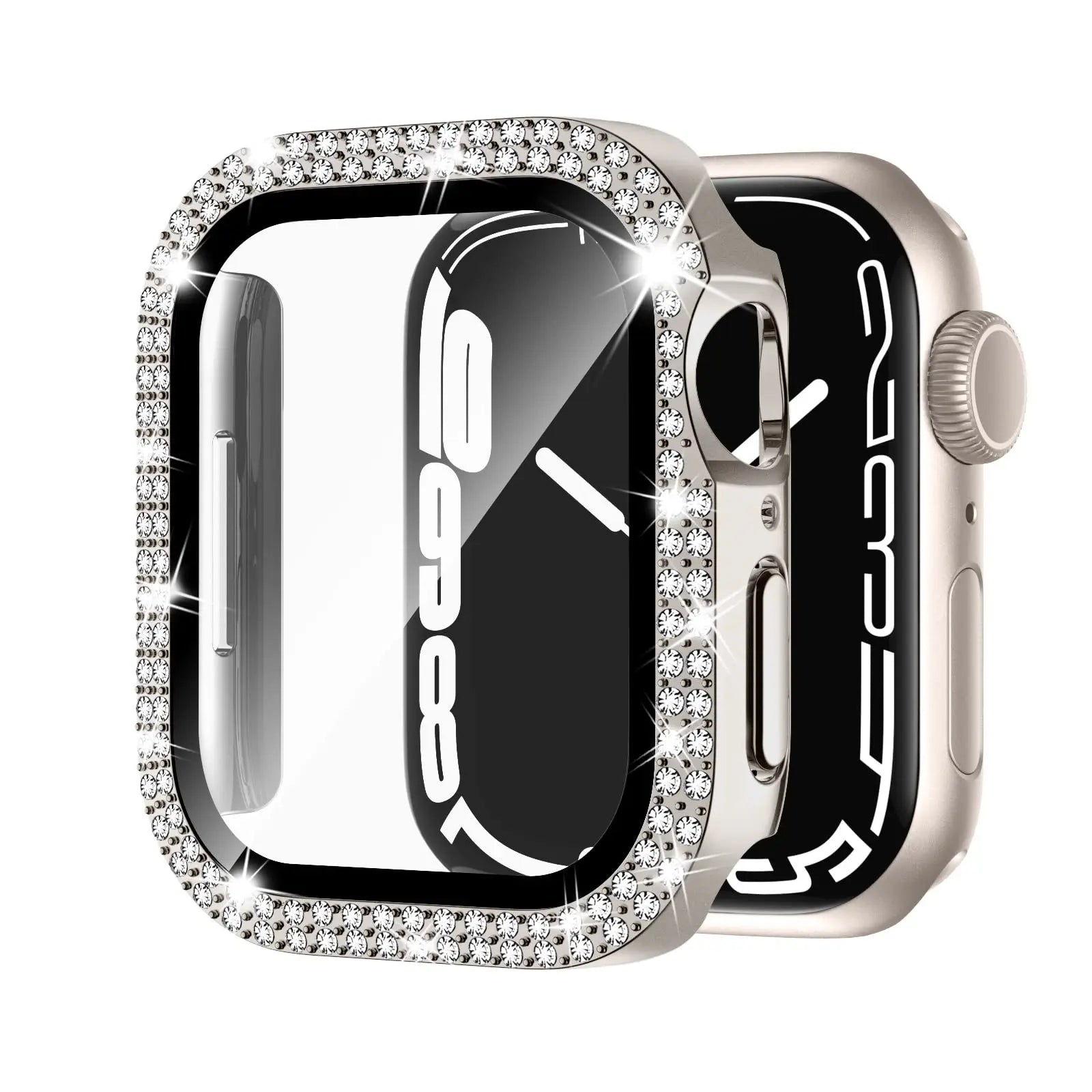 Glass & Diamond Cover For Apple Watch